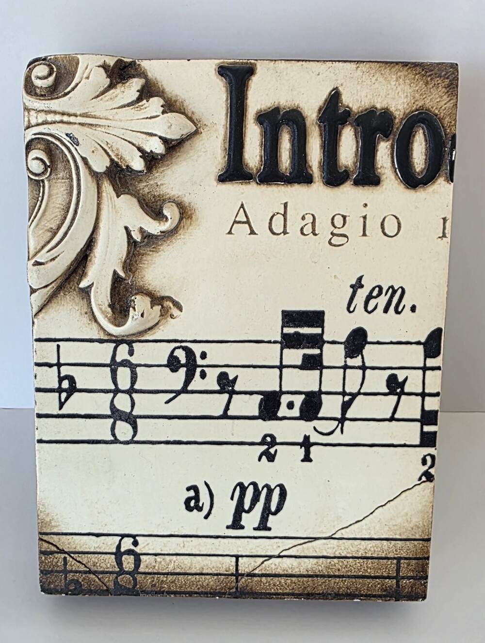 Sid Dickens Memory Block Tile T-83 Adagio Retired Wall Art